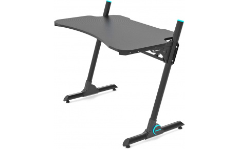 HFTEK® – Gaming Schreibtisch - Computertisch mit RGB LED (FA36GBL)