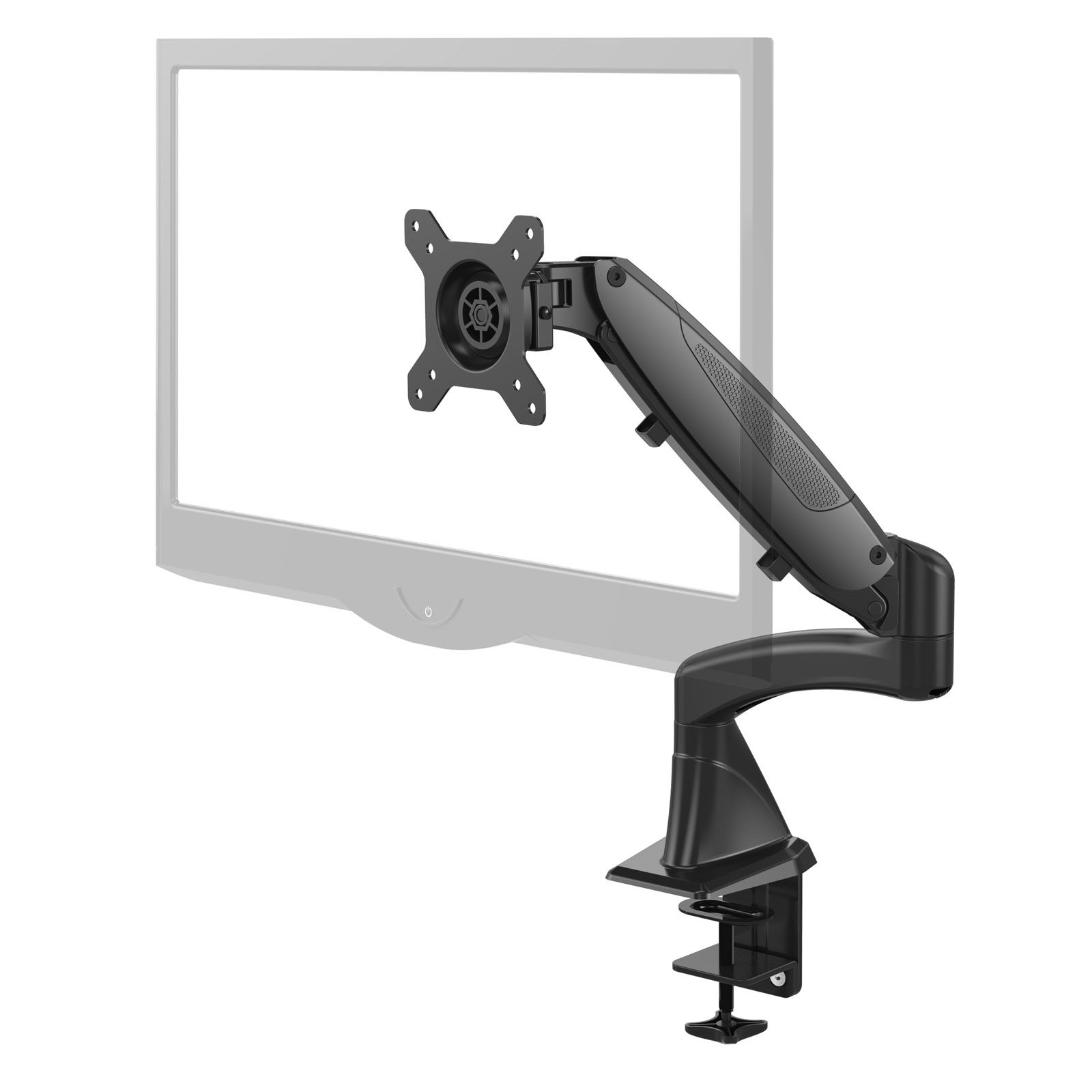HFTEK® – Monitorarm für  Bildschirme bis 34 Zoll GM112XFB / GM112XFW – Bild 6