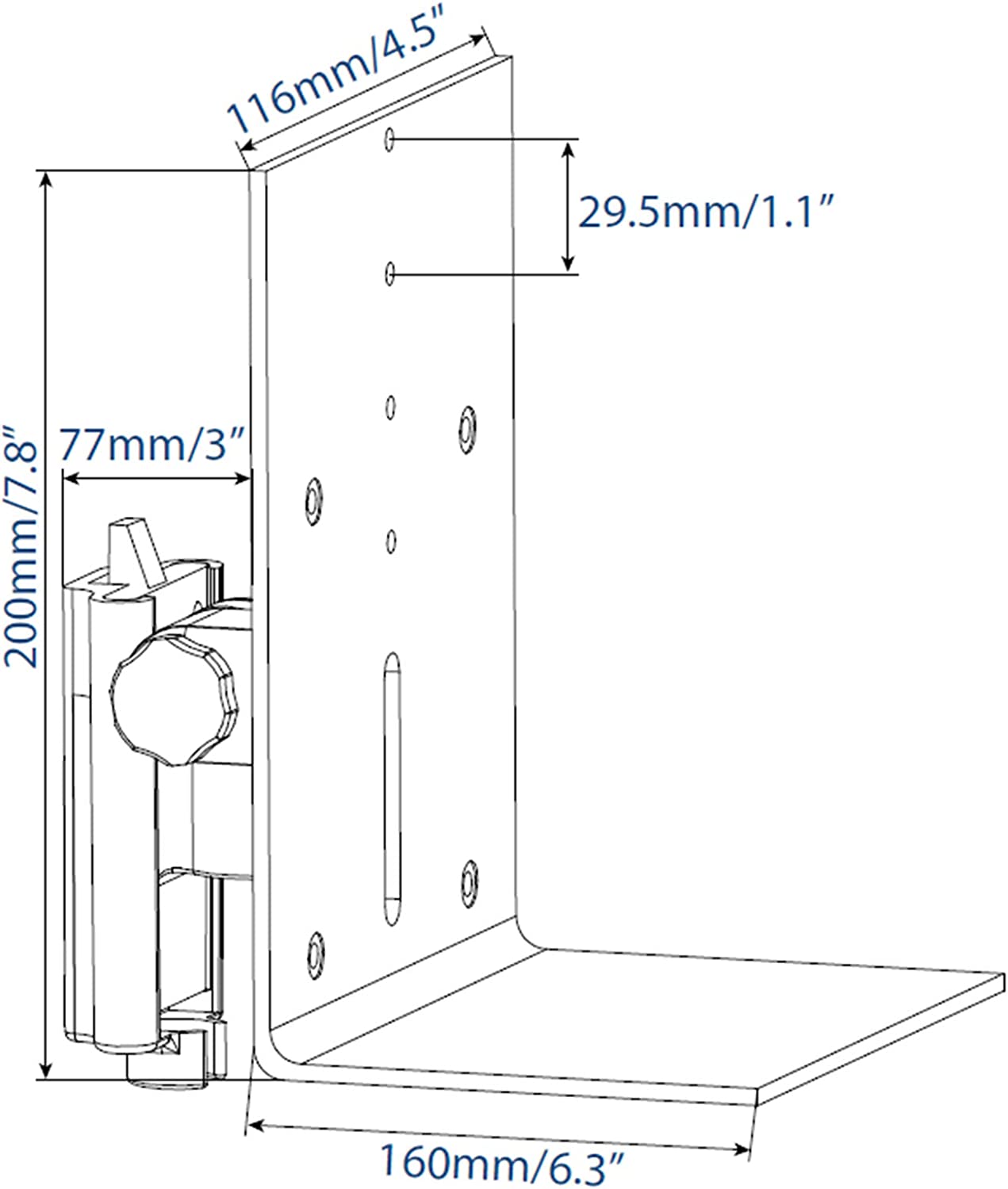 HFTEK® - Zubehör für Lautsprecherständer – Auflagefläche (HF01S*2) – Bild 2