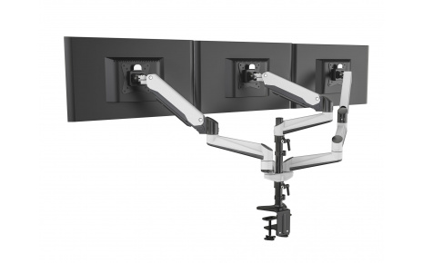 HFTEK® – Monitorhalterung für drei Bildschirme von 15 bis 27 Zoll (HF138GS)