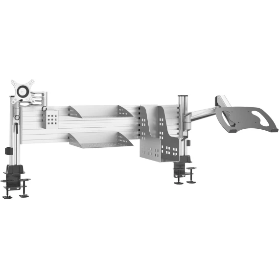 HFTEK® – Dual Minitorarm Doppel Tischhalterung (HF14TP)