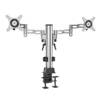 HFTEK®  – Dual M0nitorarm Doppel Tischhalterung (HF24DPC)