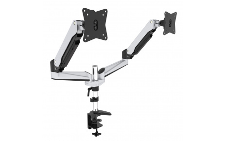 HFTEK® – Monitorhalterung für zwei Bildschirme von 15 bis 34 Zoll (HF24GA)