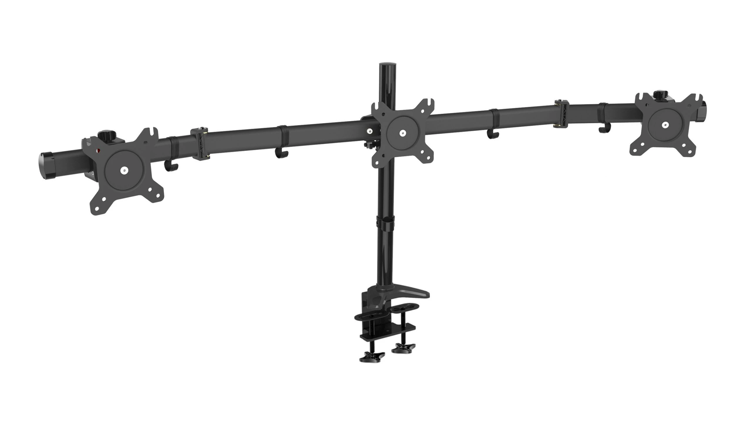 HFTEK® – Tischhalterung für 3 Bildschirme von 15 bis 27 Zoll (HF330C)