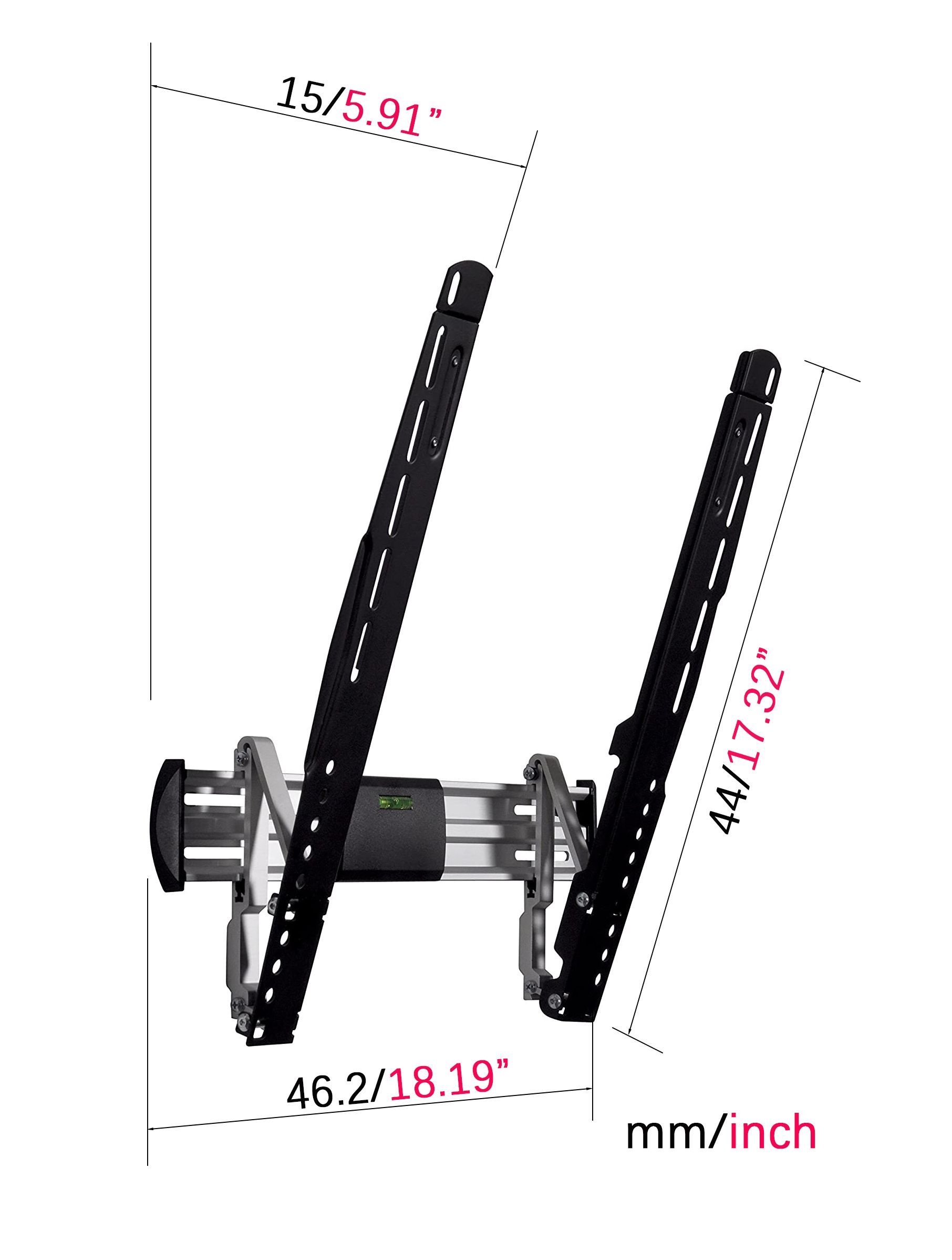 HFTEK® - TV Wandhalterung bis 42 Zoll und VESA-400/500 (LT28S) – Bild 3