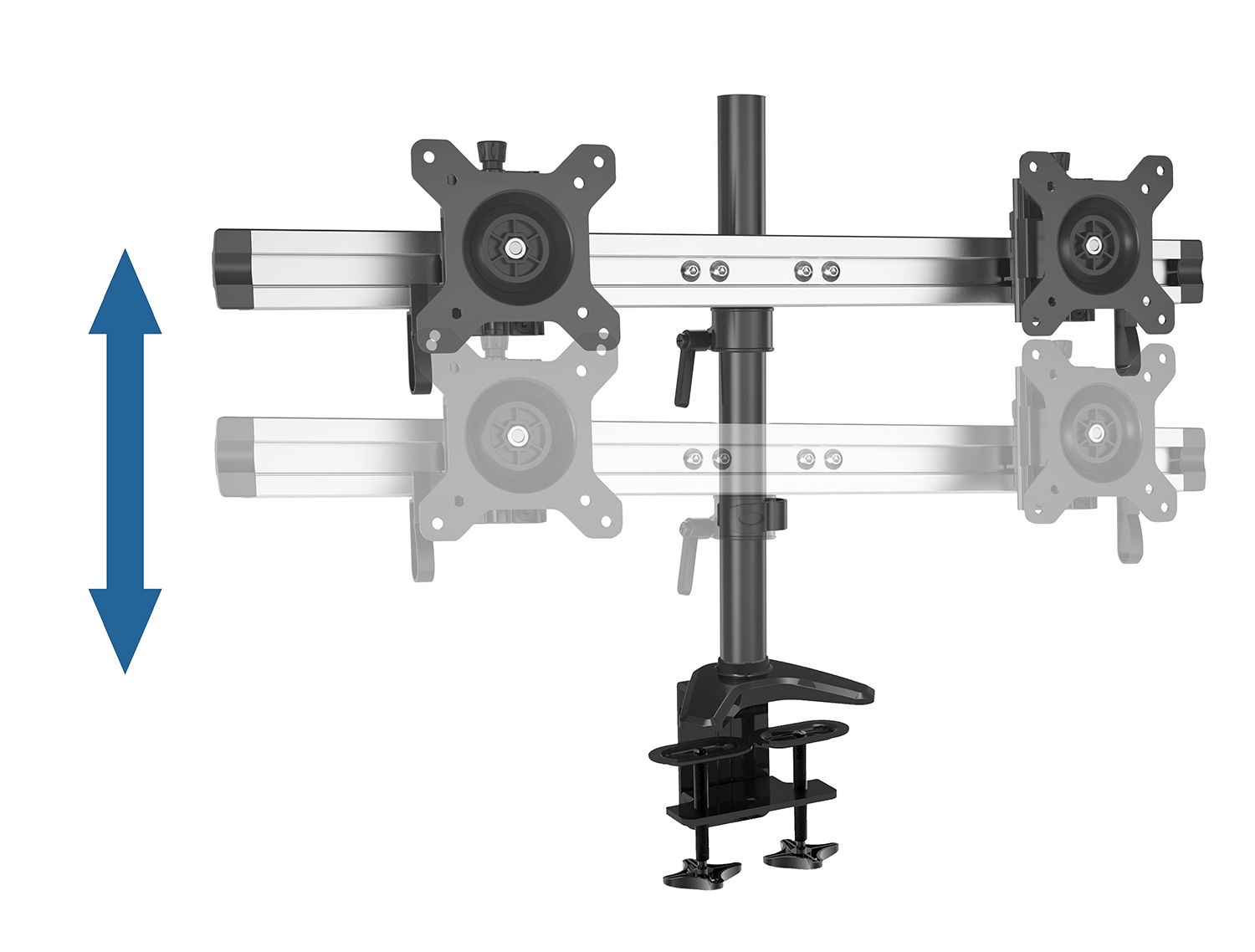 HFTEK® – Monitorhalterung für 2 Bildschirme (MP220C-L) – Bild 6