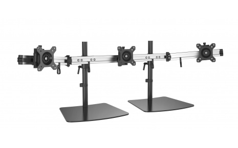 HFTEK® – Monitorhalterung für 3 Bildschirme (MP230S-N)