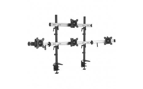 HFTEK® – Monitorhalterung für 4 Bildschirme (MP234C-N)