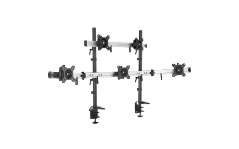HFTEK® – Monitorhalterung für 5 Bildschirme (MP235C-N)