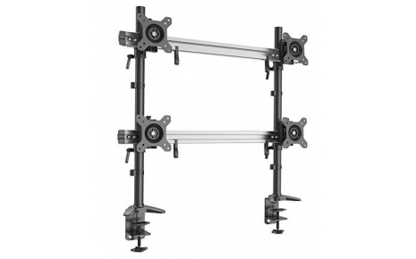 HFTEK® – Monitorhalterung für 4 Bildschirme (MP240C-N)
