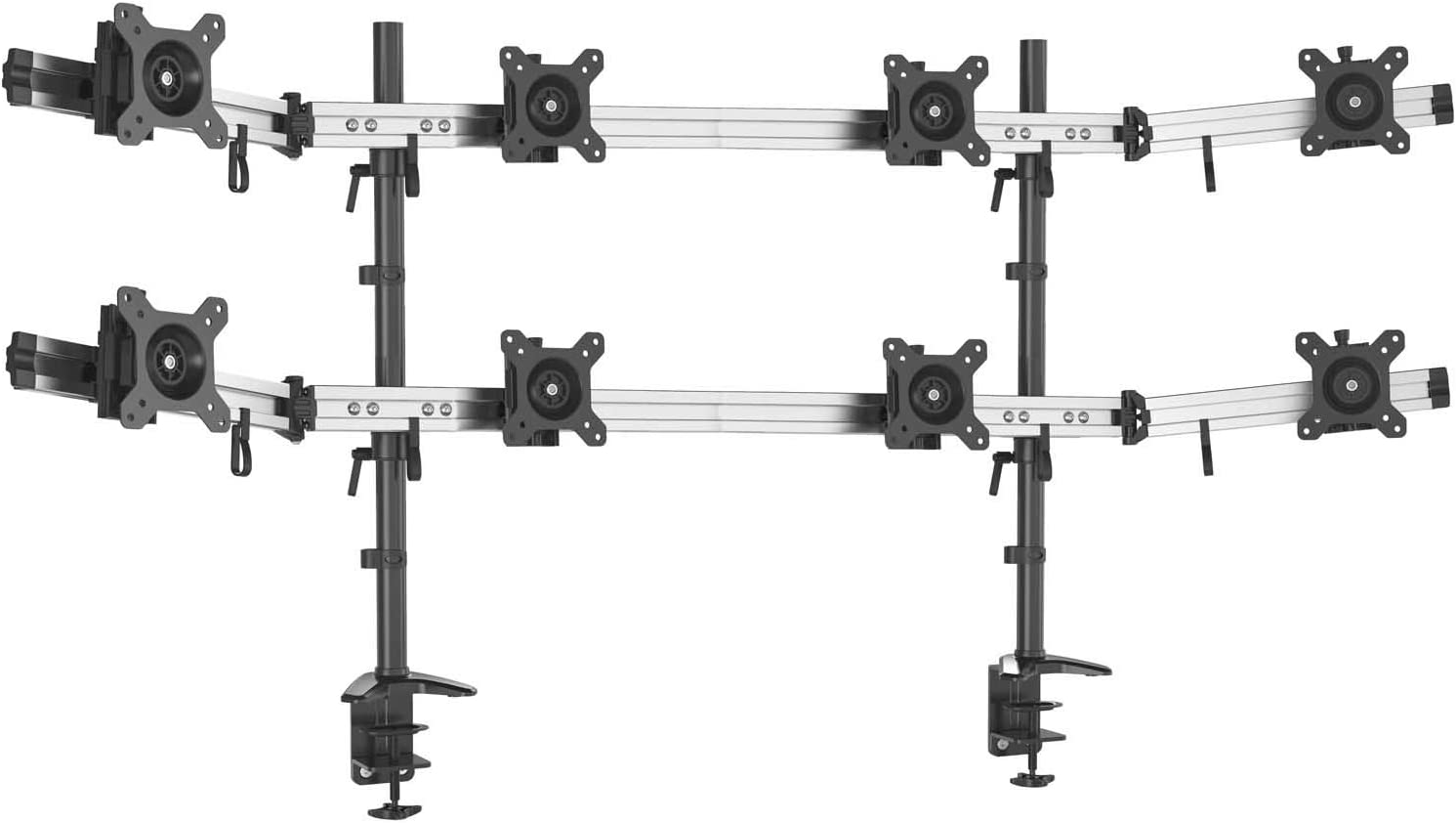 HFTEK® – Monitorhalterung für 8 Bildschirme (MP280C-XN)