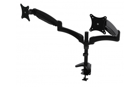 HFTEK® – Monitorhalterung für drei Bildschirme von 15 bis 34 Zoll (DS124DB)