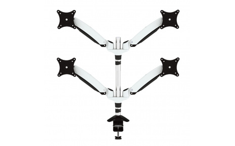 HFTEK® – Monitorhalterung für vier Bildschirme von 15 bis 27 Zoll (DS144DW)