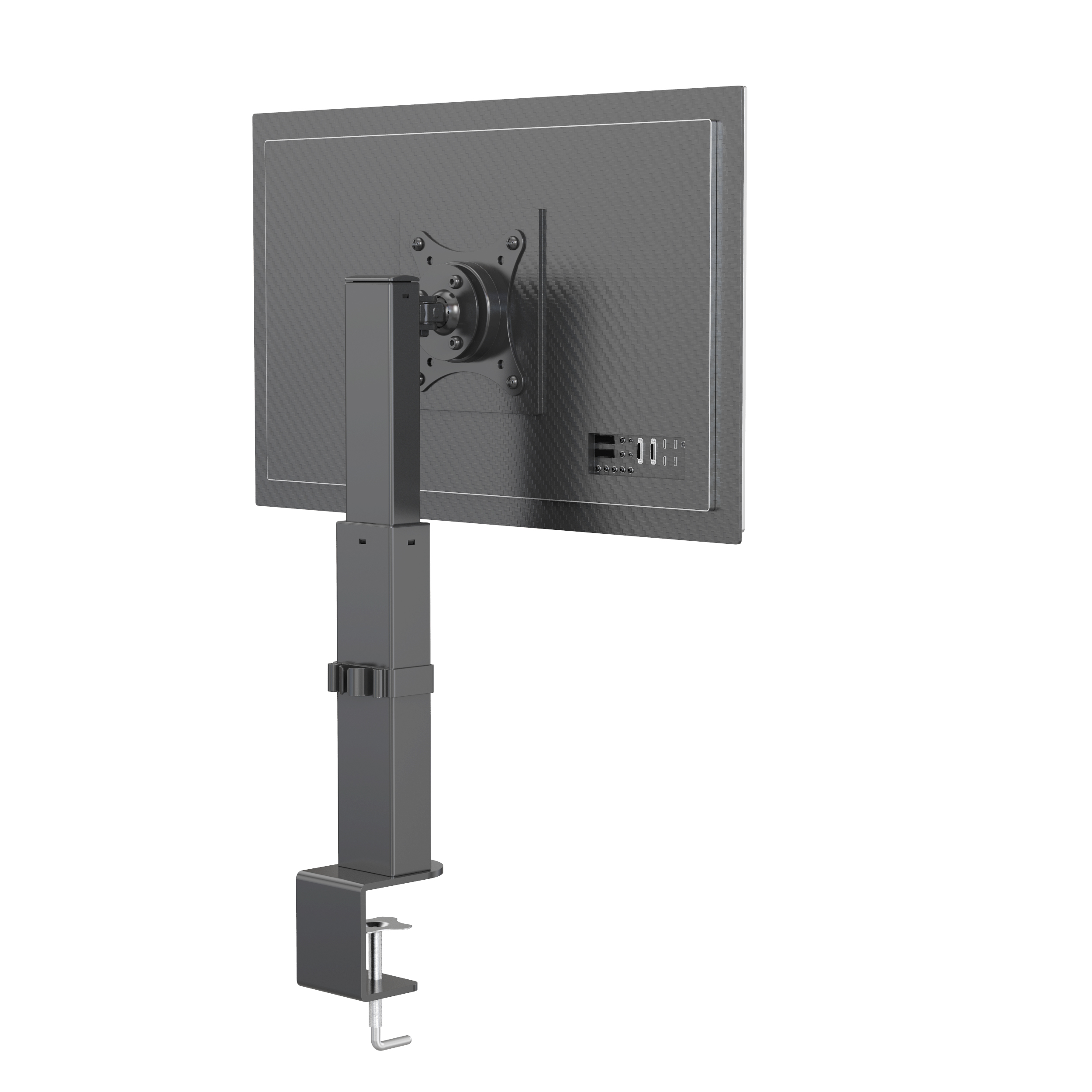 HFTEK® – Höhenverstellbarer Monitorarm für Bildschirmgrößen von 13-32 Zoll (HF24A20) – Bild 3