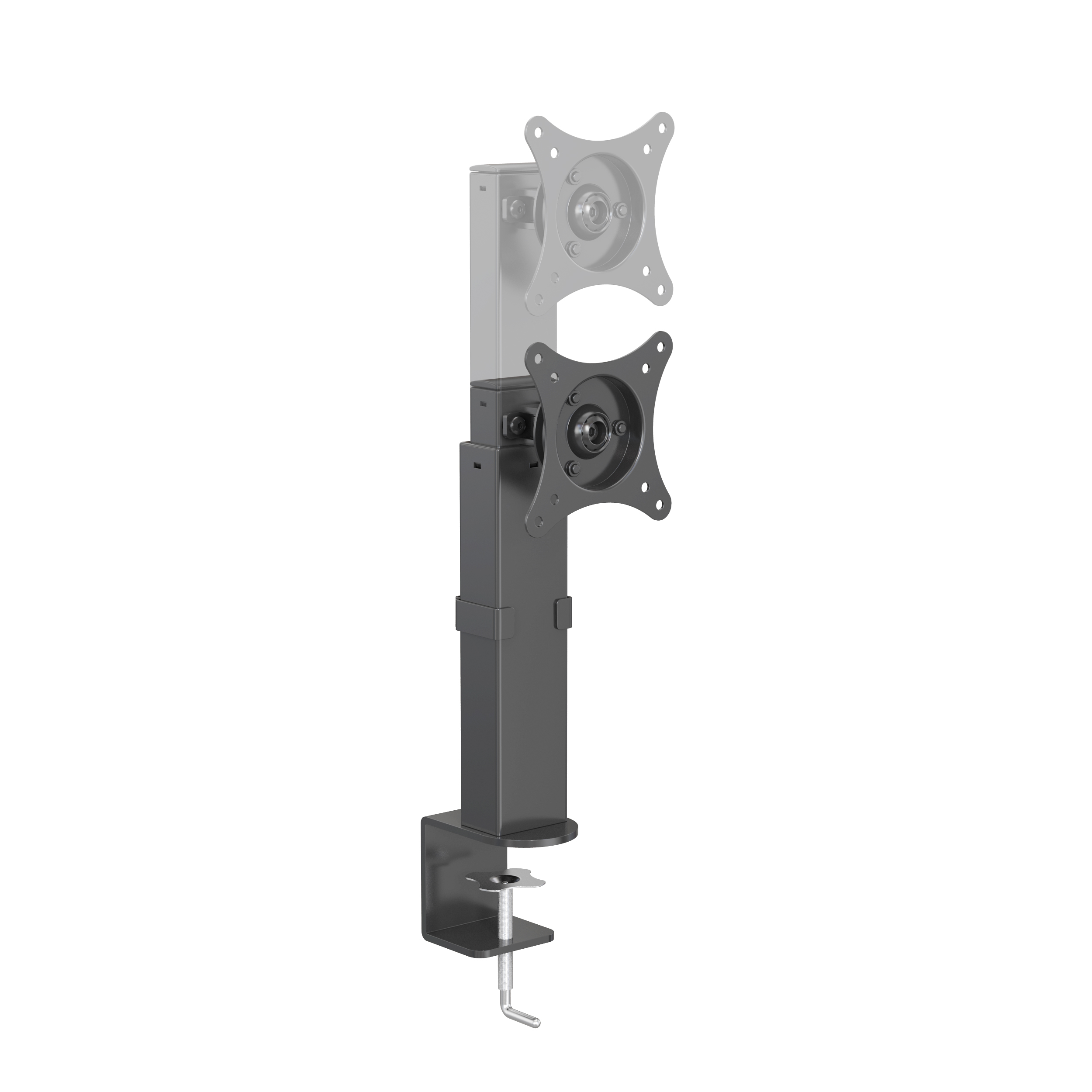 HFTEK® – Höhenverstellbarer Monitorarm für Bildschirmgrößen von 13-32 Zoll (HF24A20) – Bild 4