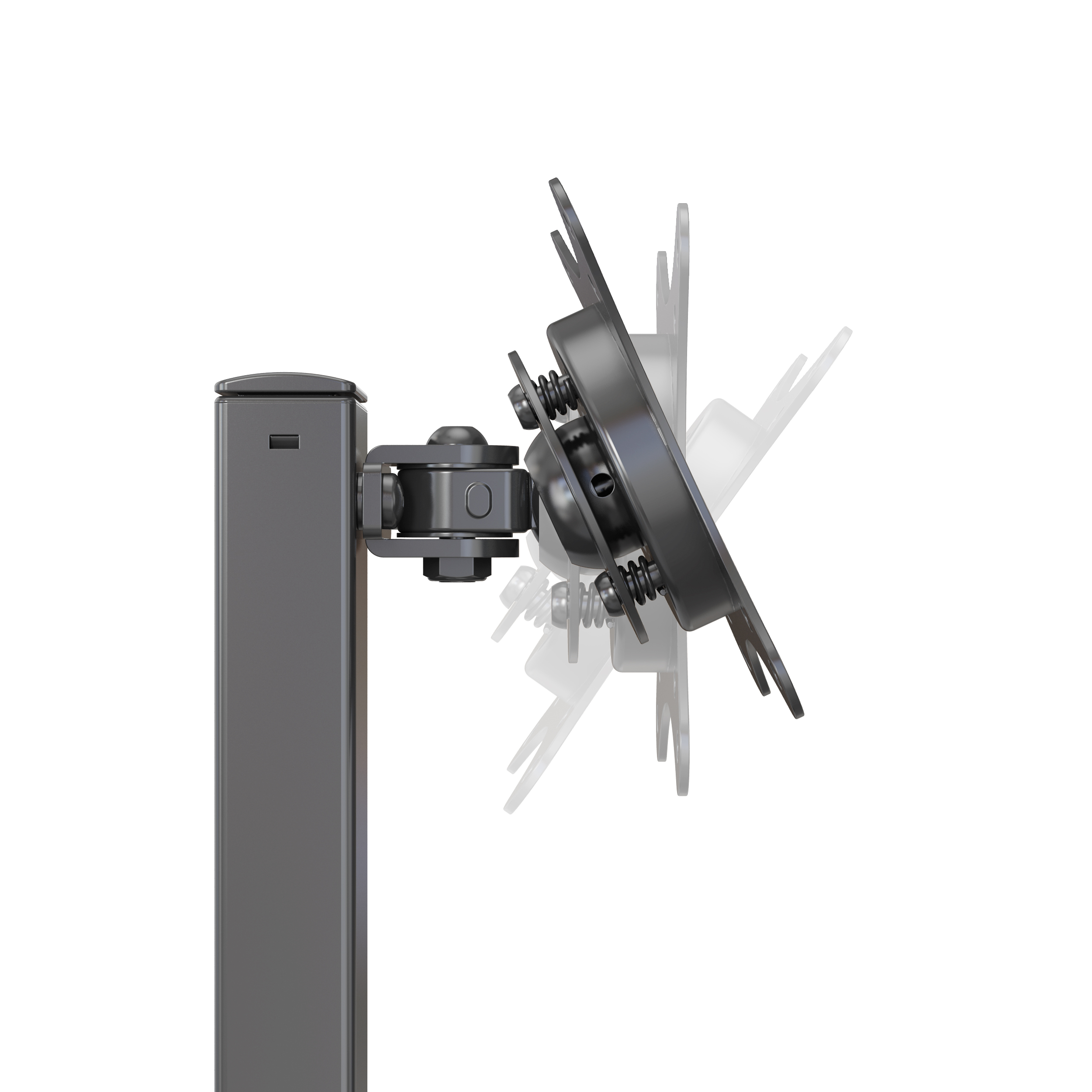 HFTEK® – Höhenverstellbarer Monitorarm für Bildschirmgrößen von 13-32 Zoll (HF24A20) – Bild 6