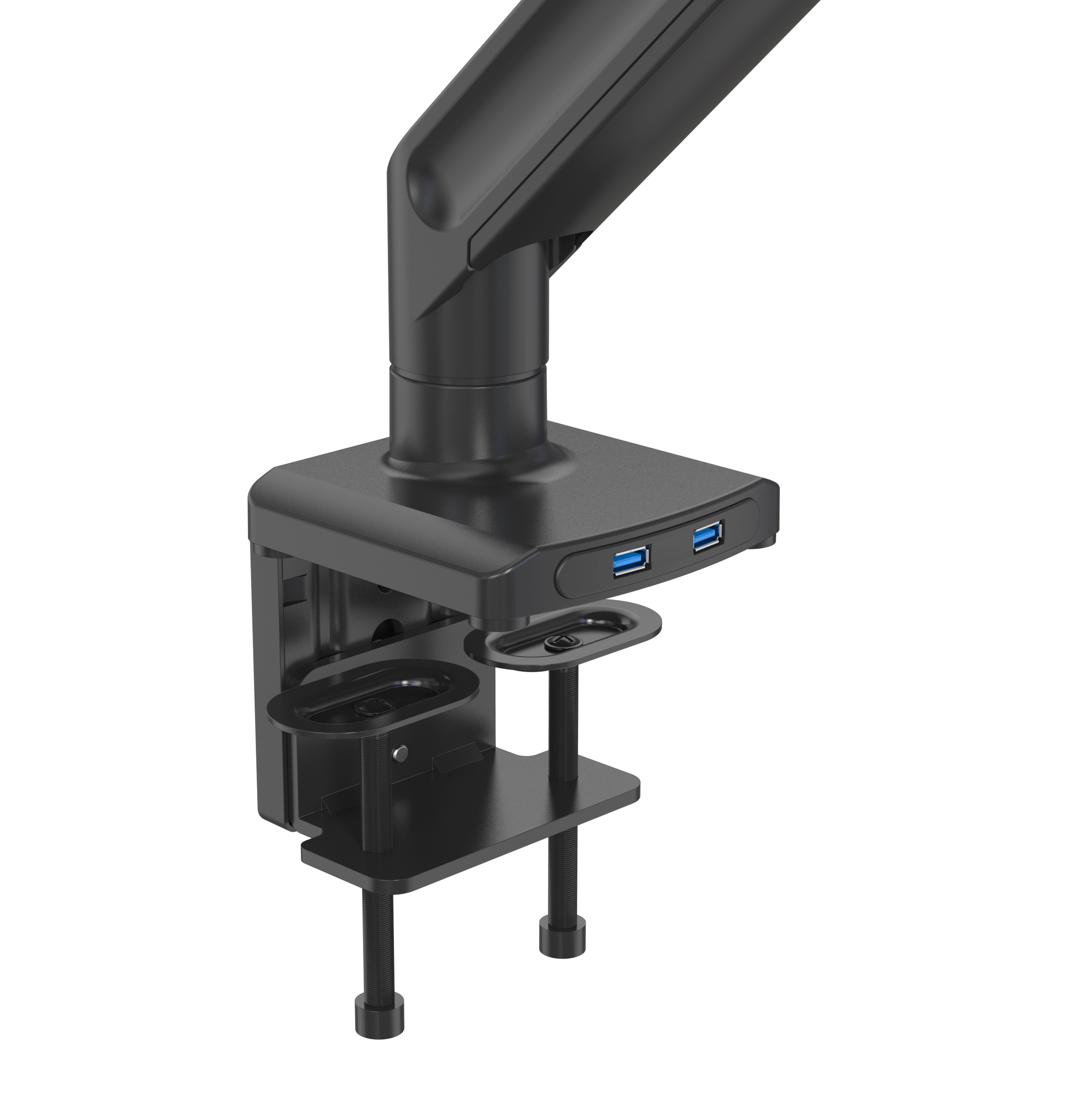 HFTEK® –  Monitor Halterung für 1 Monitor bis 49 Zoll Curved Bildschirm (HF24G07U) – Bild 7
