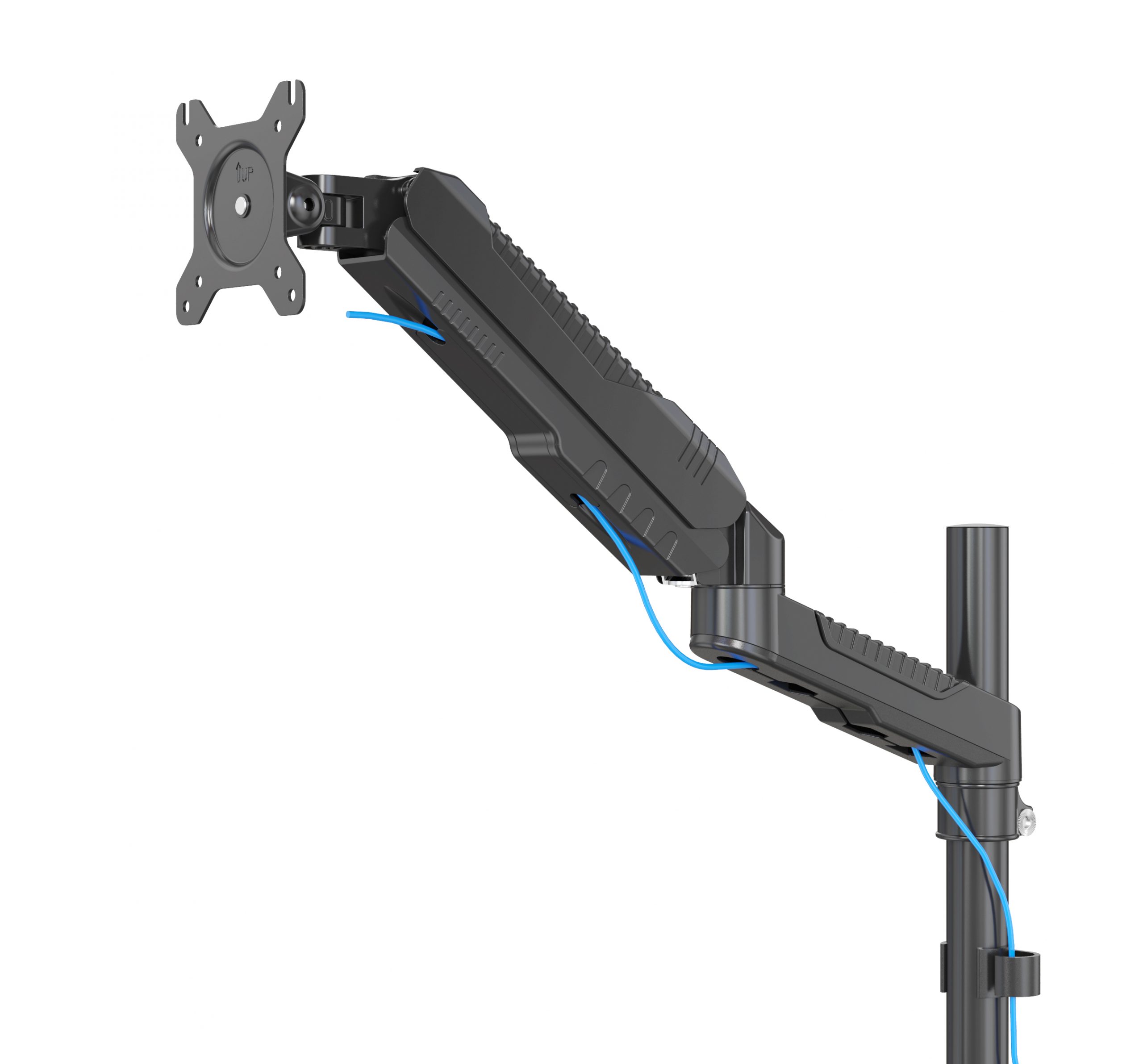 HFTEK® – Tischhalterung für Bildschirme von 15 bis 27 Zoll  (HF24S12) – Bild 4