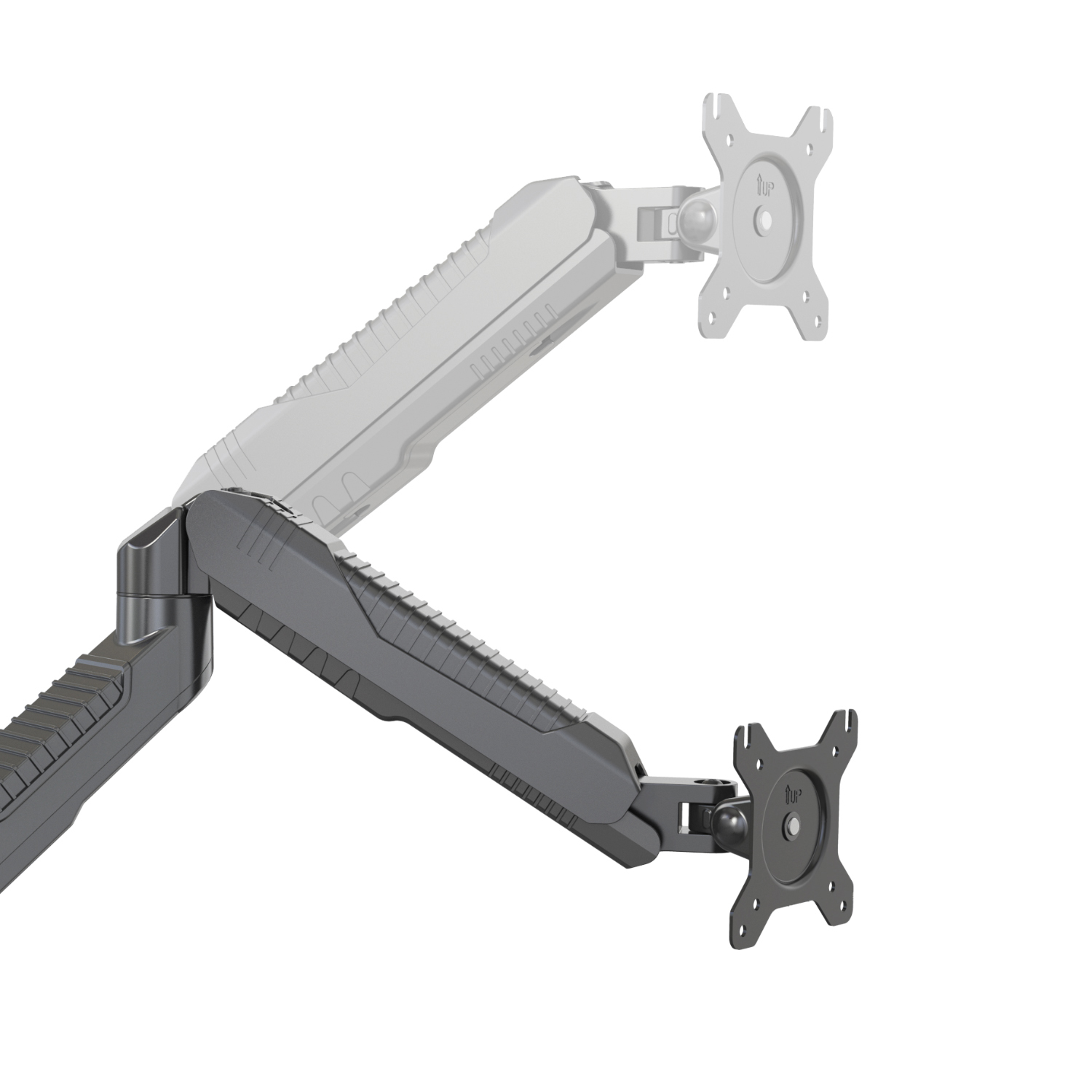 HFTEK® – Tischhalterung für Bildschirme von 15 bis 27 Zoll  (HF24S12) – Bild 5