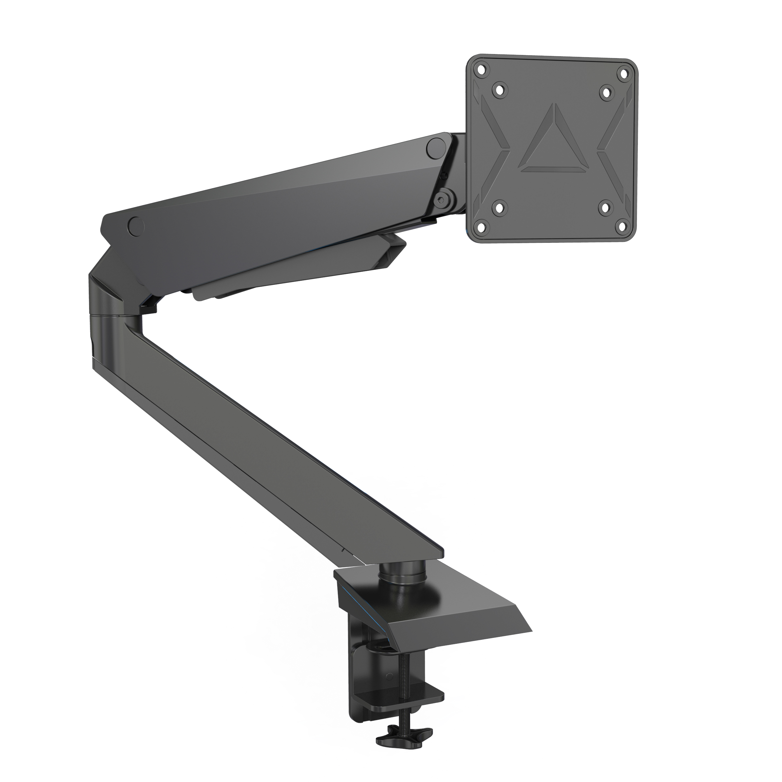 HFTEK® – Ergonomischer Einzelmonitorarm bis 34 Zoll und 8kg (HF24G02)