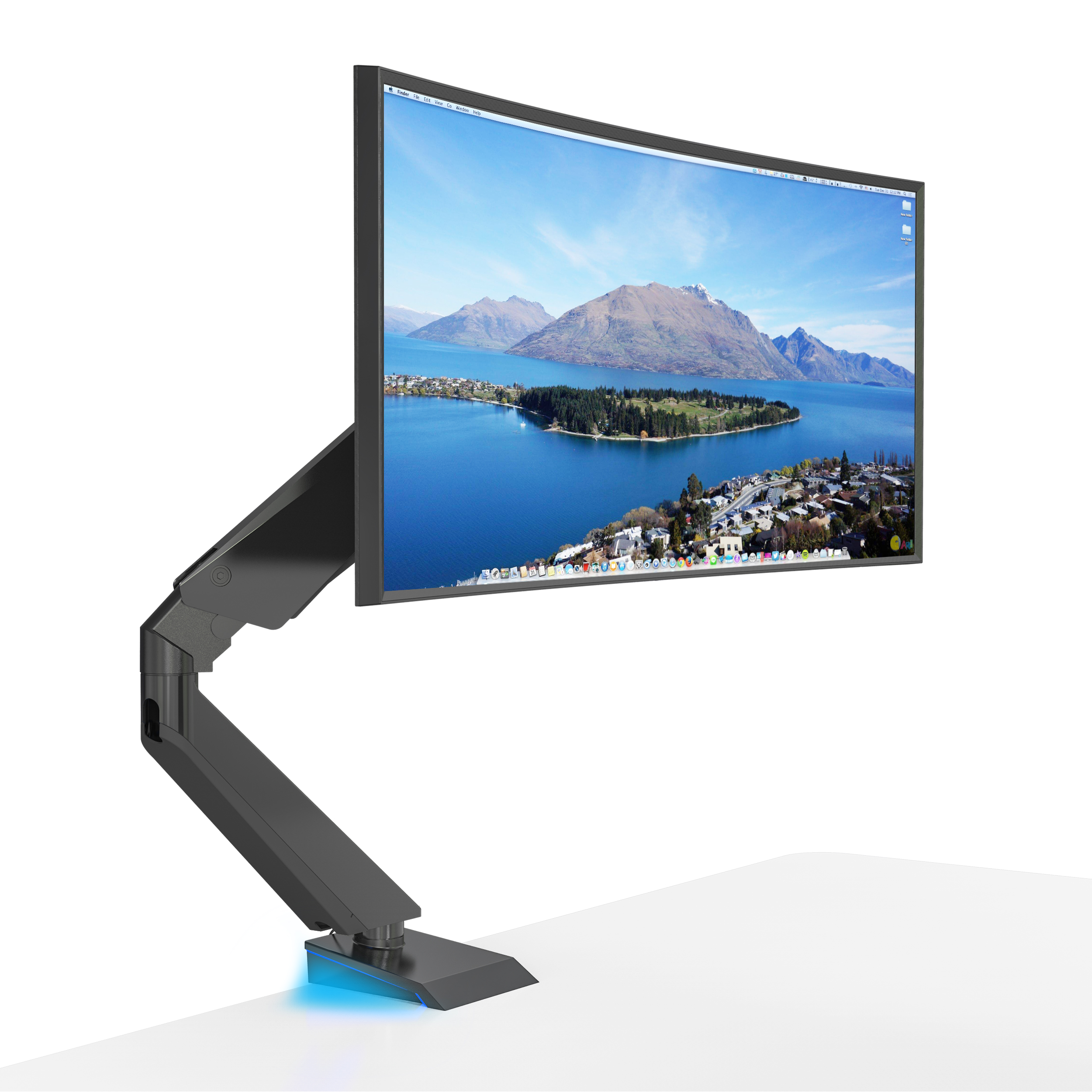 HFTEK® – Ergonomischer Einzelmonitorarm bis 34 Zoll und 8kg (HF24G02) – Bild 2