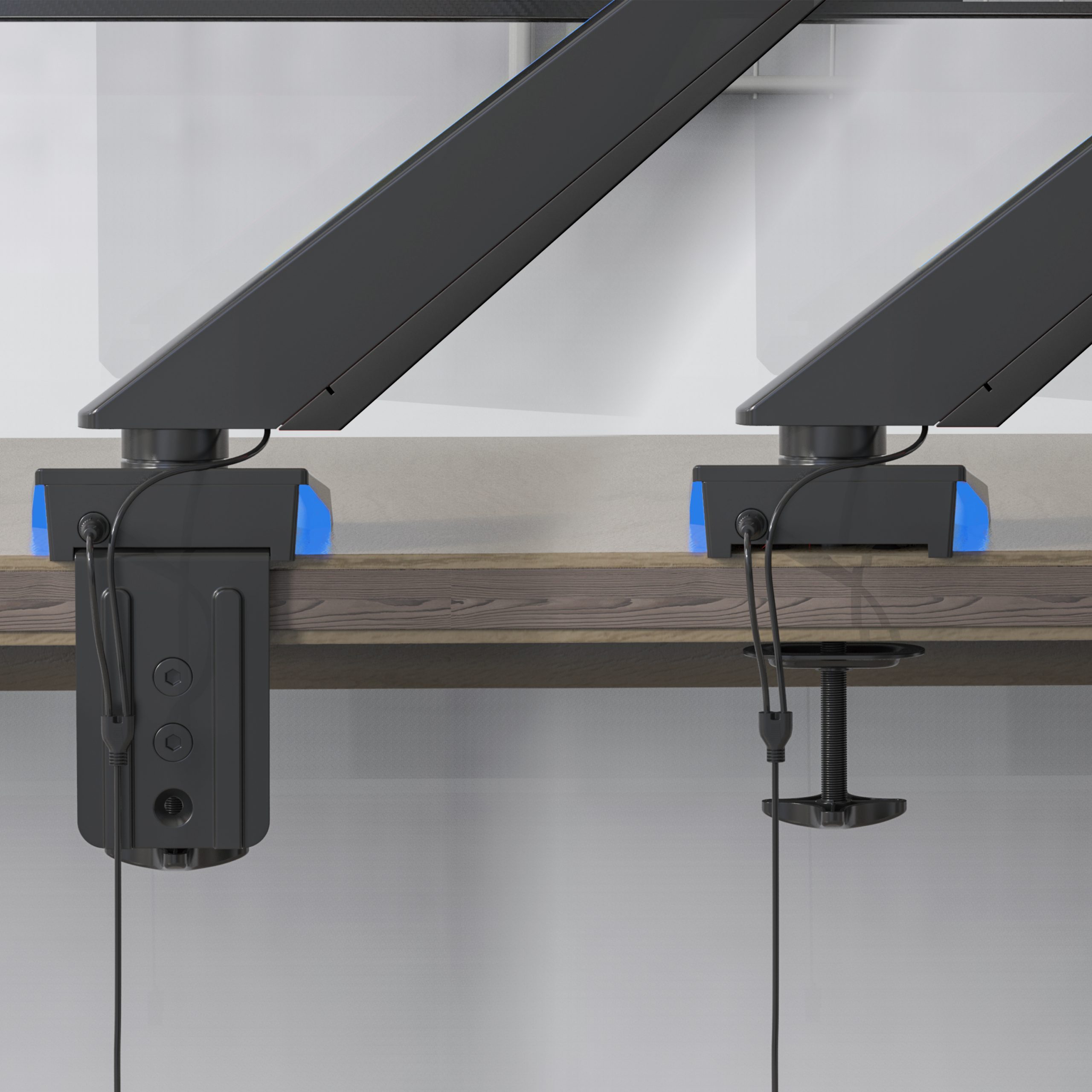 HFTEK® – Ergonomischer Einzelmonitorarm bis 34 Zoll und 8kg (HF24G02) – Bild 10