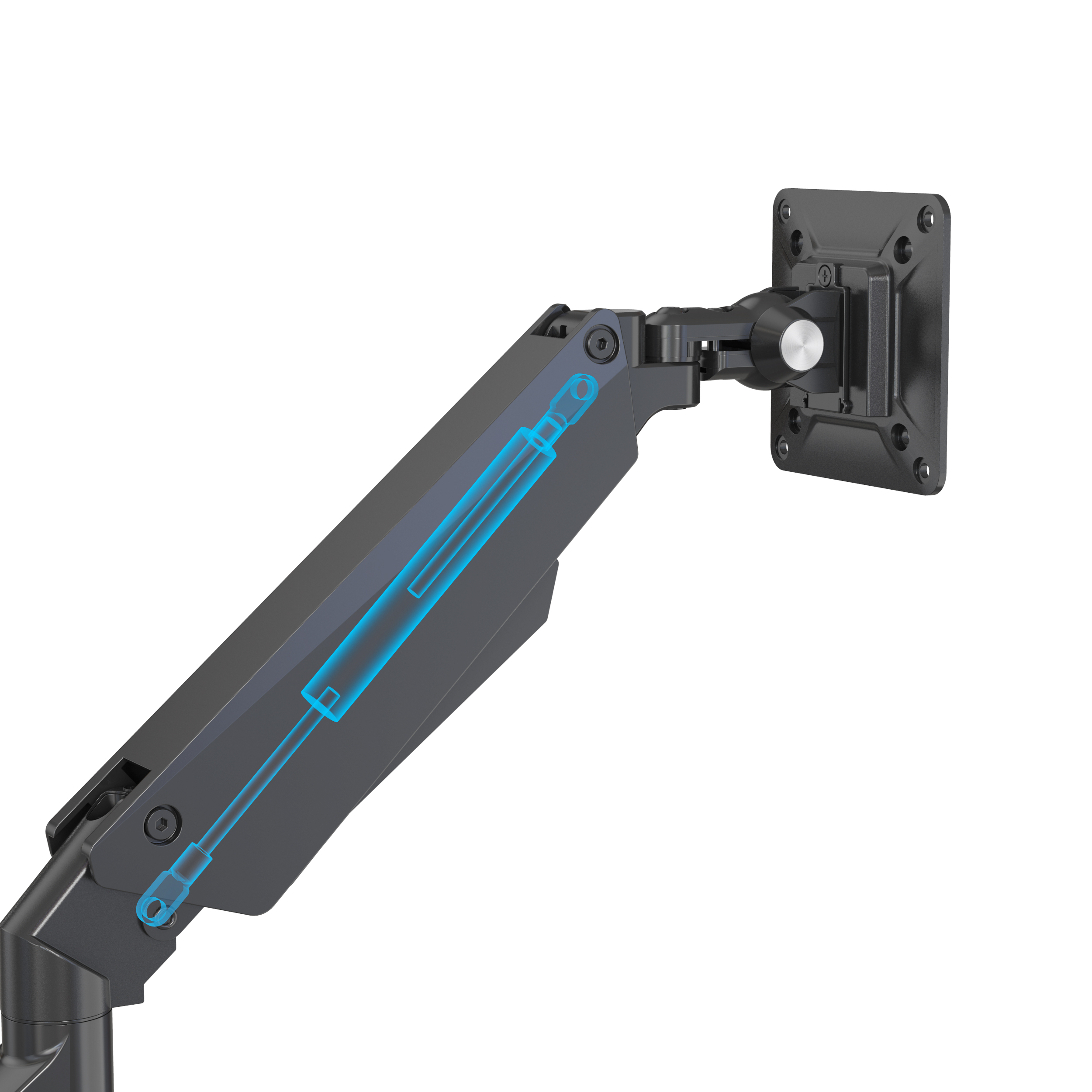 HFTEK® – Ergonomischer Einzelmonitorarm bis 34 Zoll und 8kg (HF24G02) – Bild 9