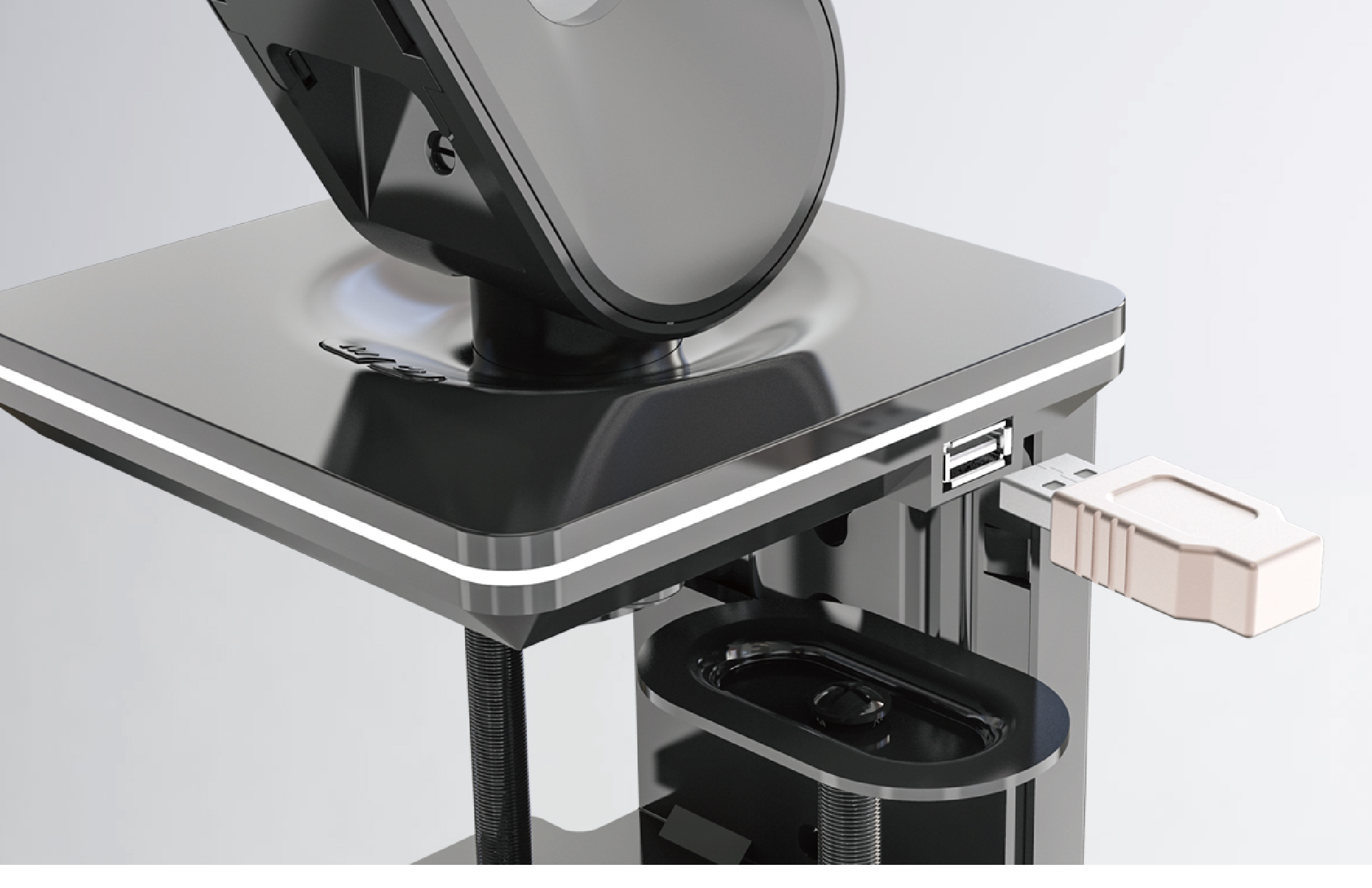 HFTEK® – Ergonomischer Einzelmonitorarm bis 44 Zoll und 15kg (HF24G08RU) – Bild 13