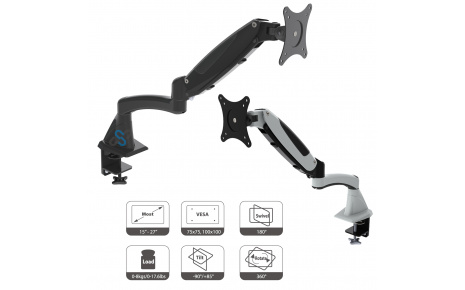 HFTEK® – Monitorarm für Bildschirme bis 8 kg (HF-GM112F)