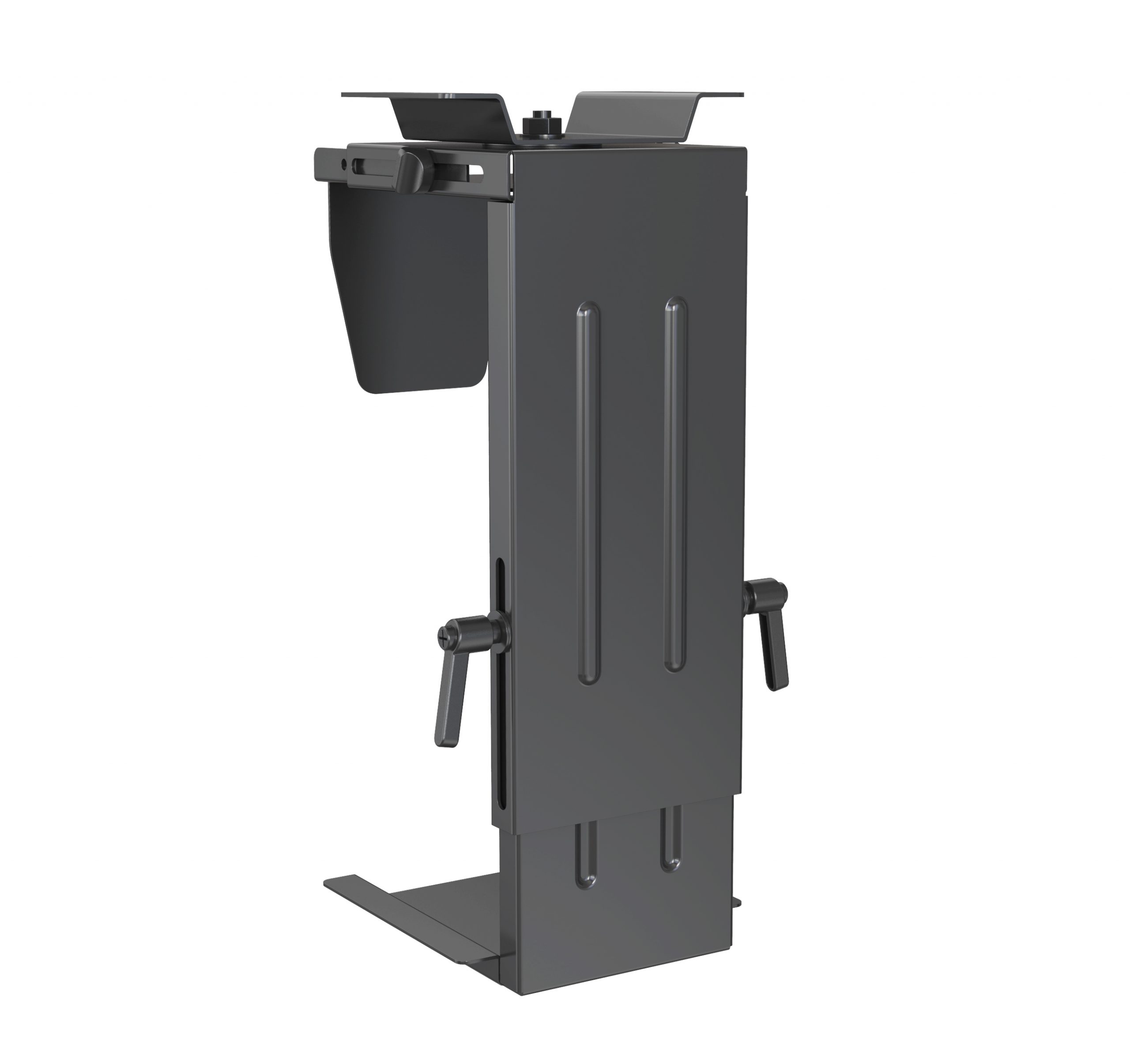 HFTEK® - Verstellbare PC Halterung, CPU-Halterung Untertisch (HF24A30) – Bild 7