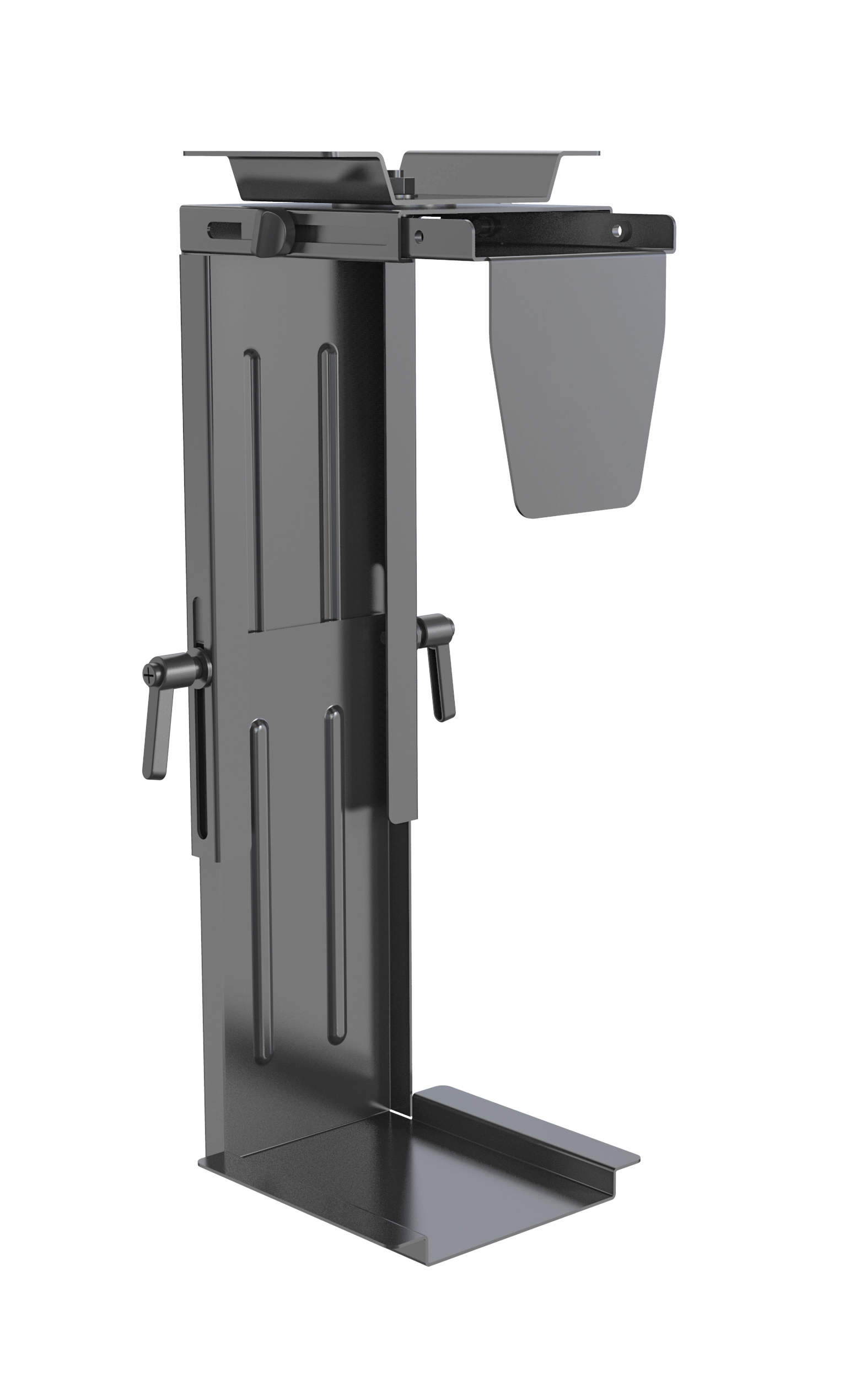 HFTEK® - Verstellbare PC Halterung, CPU-Halterung Untertisch (HF24A30) – Bild 6