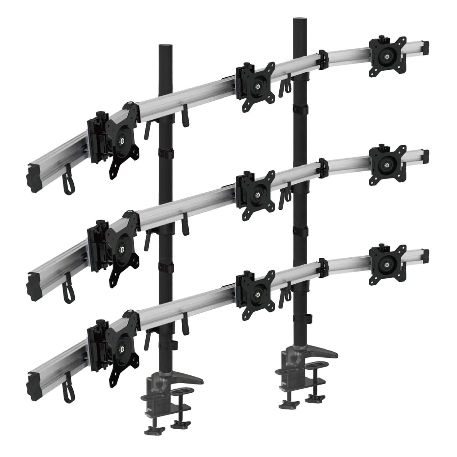 HFTEK® – Monitorhalterung für 9 Bildschirme (MP290C-N) – Bild 1
