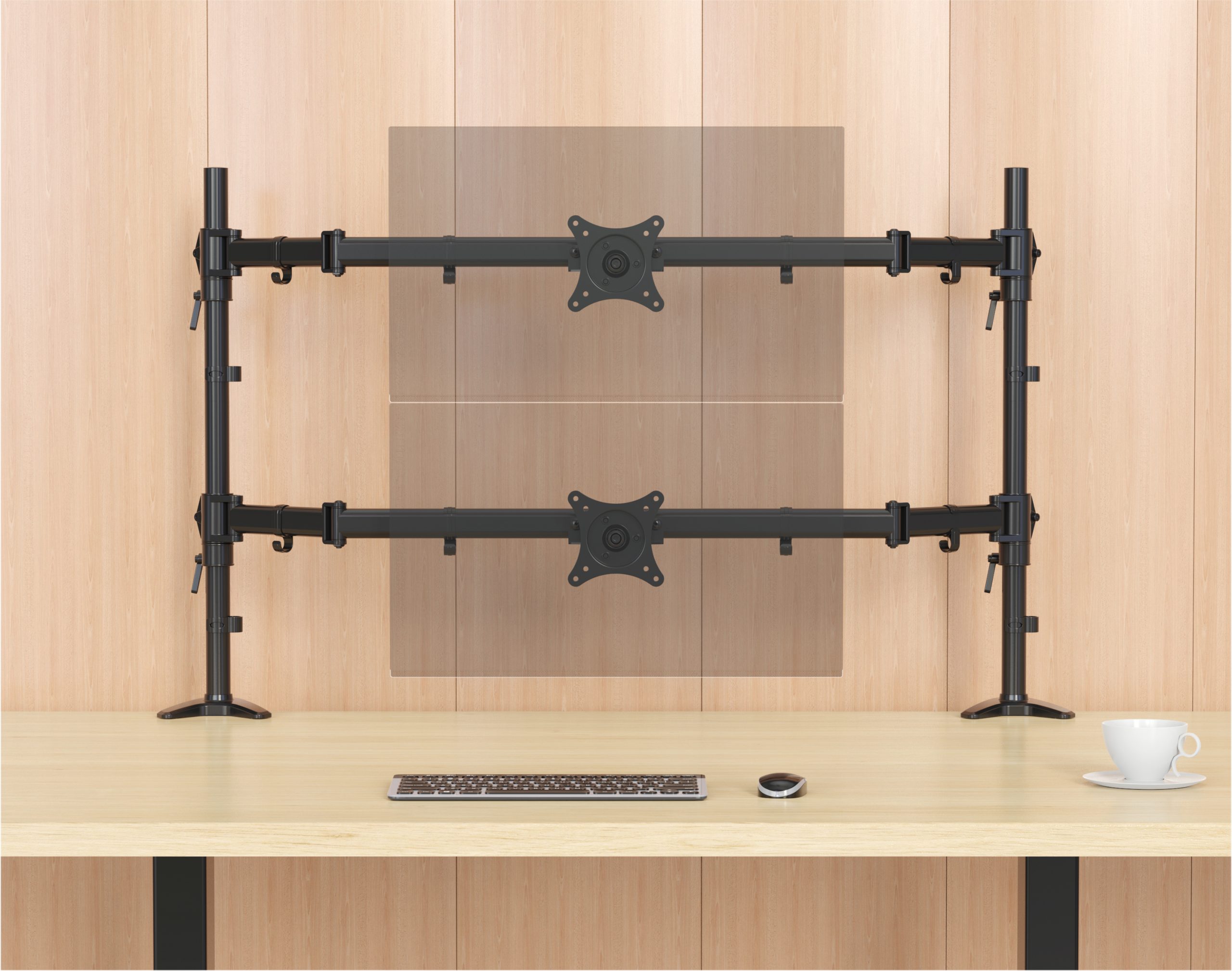 HFTEK® – Tischhalterung für Monitore von bis 34 Zoll  (MS622C-N) – Bild 3