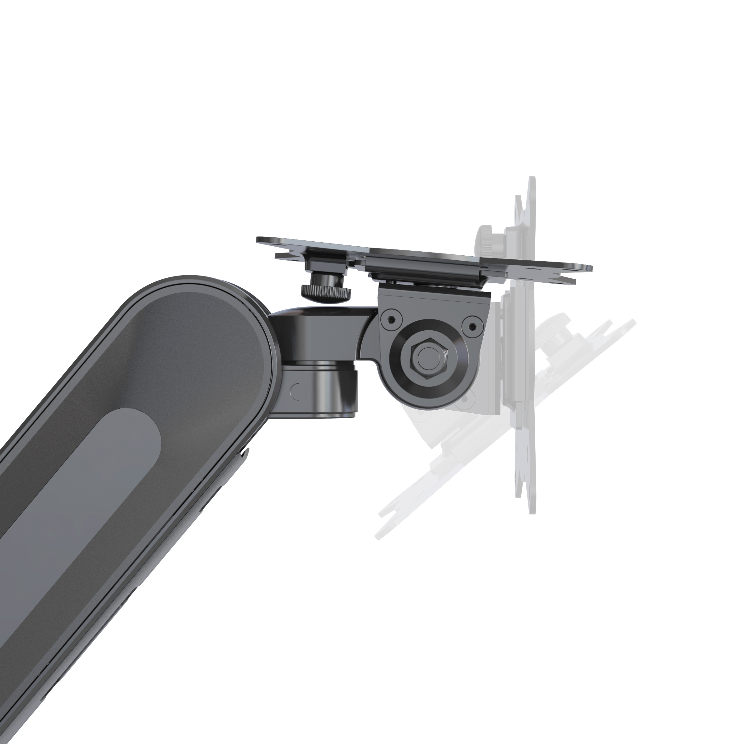 HFTEK® – Ergonomischer Einzelmonitorarm bis 44 Zoll und 15kg (HF24G08RU) – Bild 10