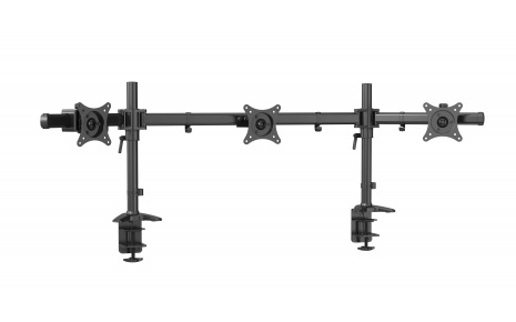 HFTEK® – Tischhalterung für 3 Bildschirme von 15 bis 27 Zoll (MS323C-N)