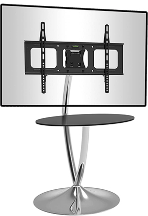 HFTEK® – TV – Ständer mit Standfuß mit Ablagefläche von 15 bis 70 Zoll (HF95ST)
